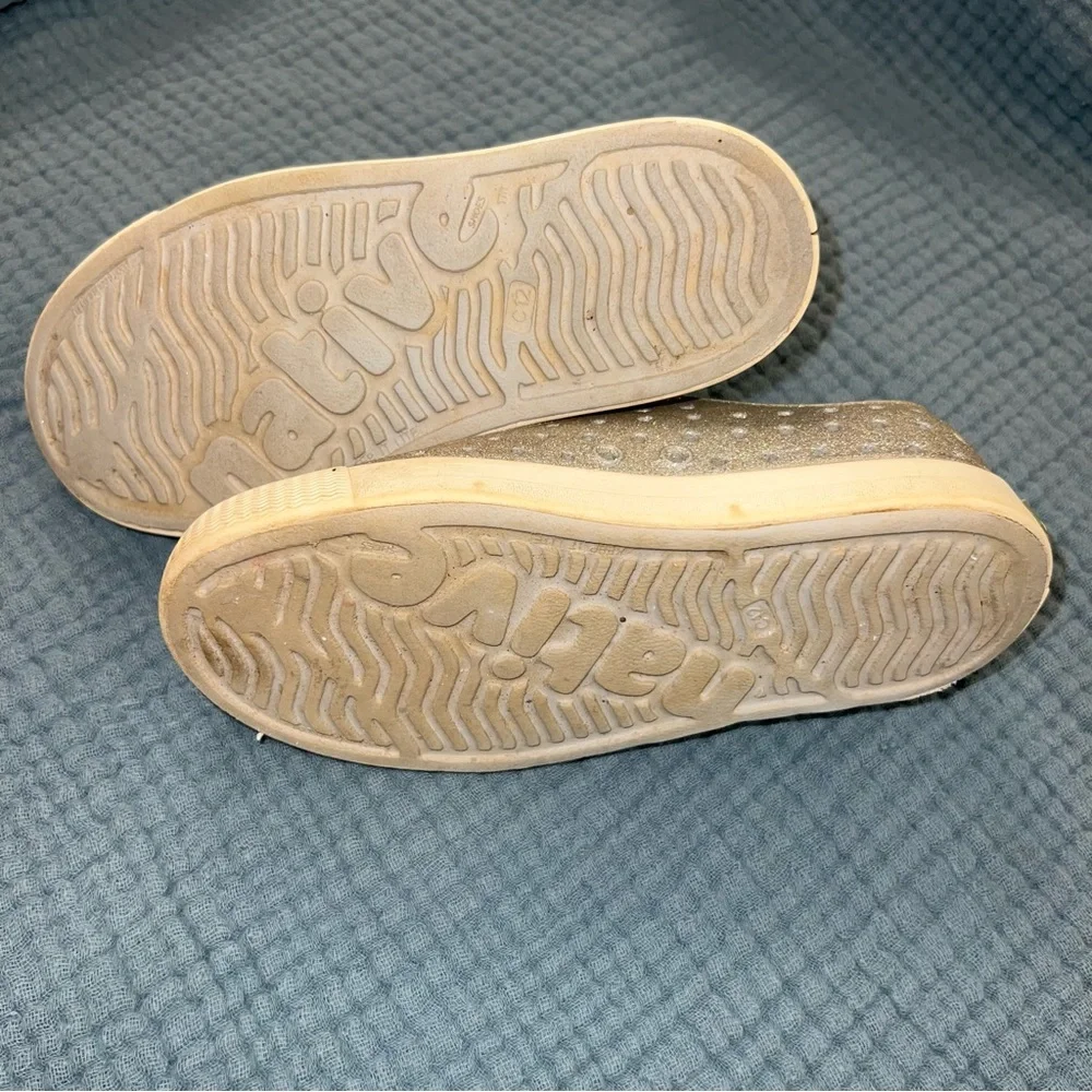 Native Silver Slip-On Shoes Sneakers